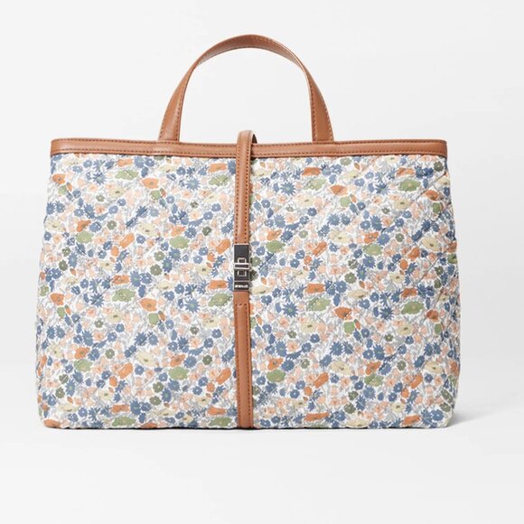 MZ Wallace Medium Astor Liberty Fabric Poppy Forest Floral Crossbody Handbag - Picture 1 of 9